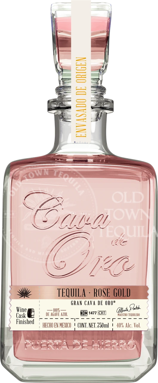 Cava De Oro Rose Gold Tequila 750ML