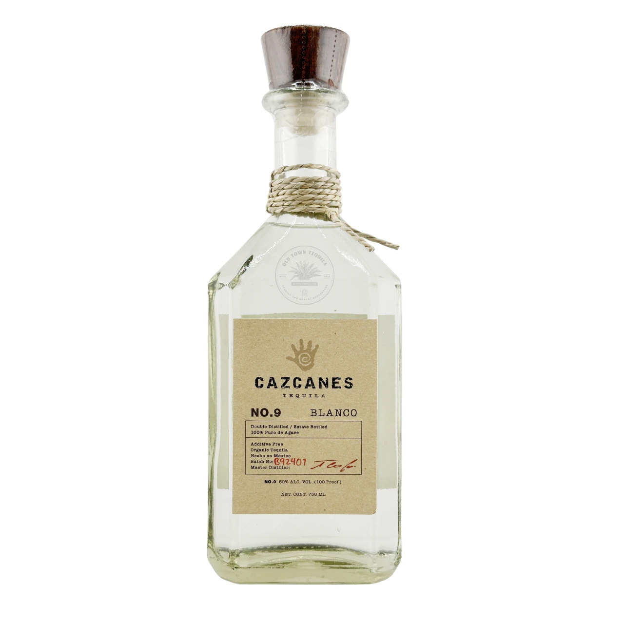 Cazcanes Blanco No.9 Tequila 750ml