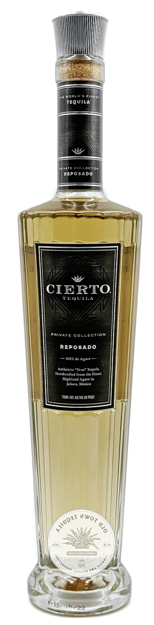 Cierto Tequila Private Collection Reposado