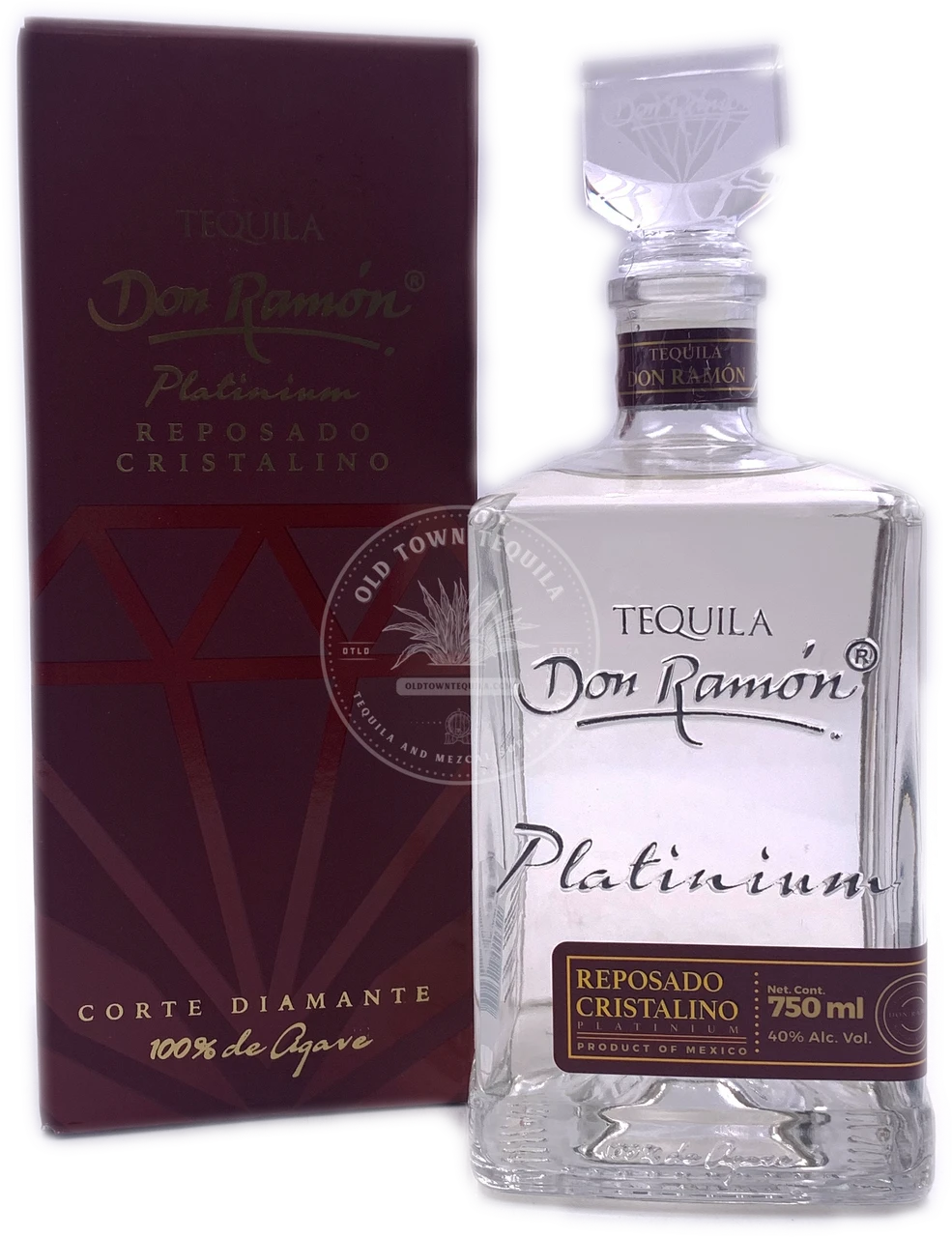 Don Ramon Platinium Reposado Cristalino Tequila 750ml