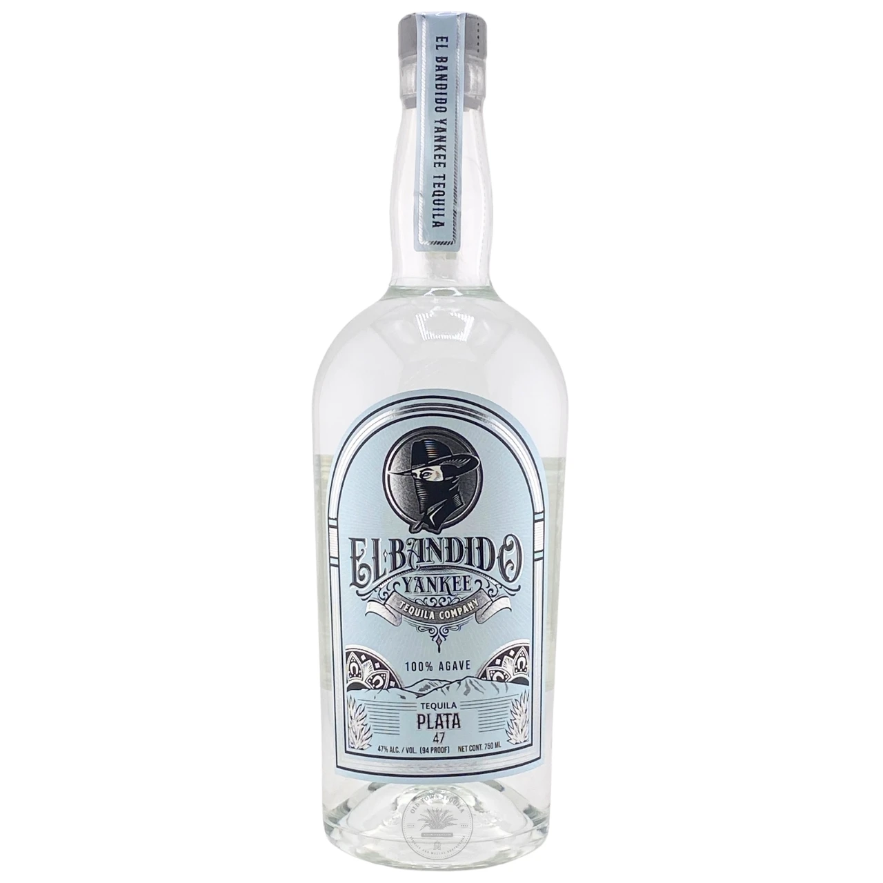 El Bandido Yankee Plata 47 High Proof Tequila 750ml