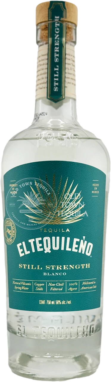 El Tequileño Still Strength Blanco Tequila