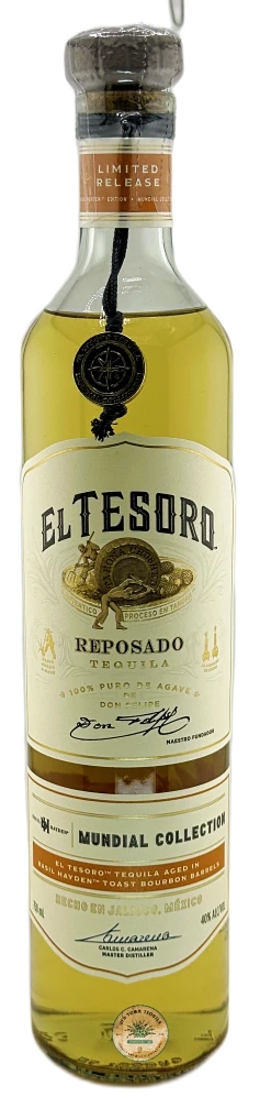 El Tesoro Mundial Collection Basil Hayden Edition Reposado Tequila