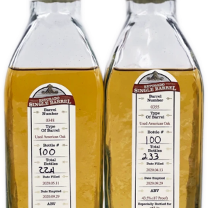 Fort Single Barrels 80 & 87 Proof (2 bottles)
