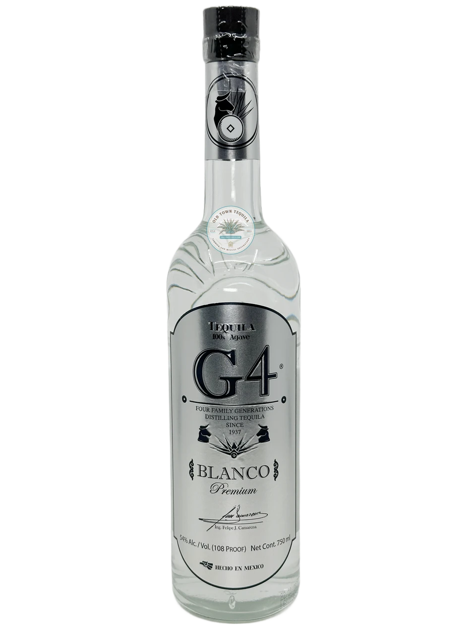G4 108 High Proof Blanco Tequila 750ml