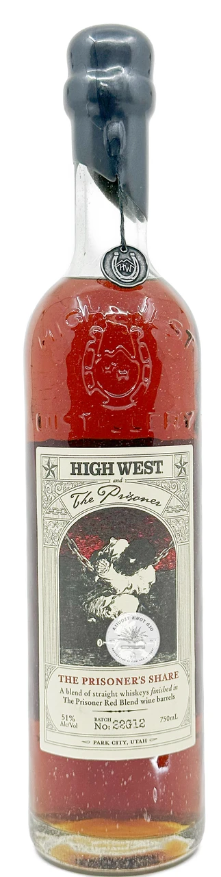 High West Distillery The Prisoner's Share Whiskey