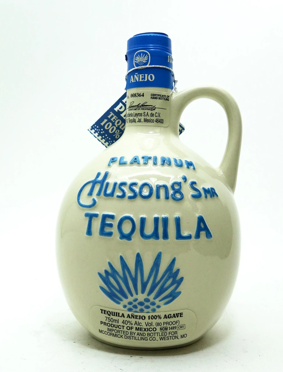 HUSSONG'S MR PLATINUM ANEJO TEQUILA