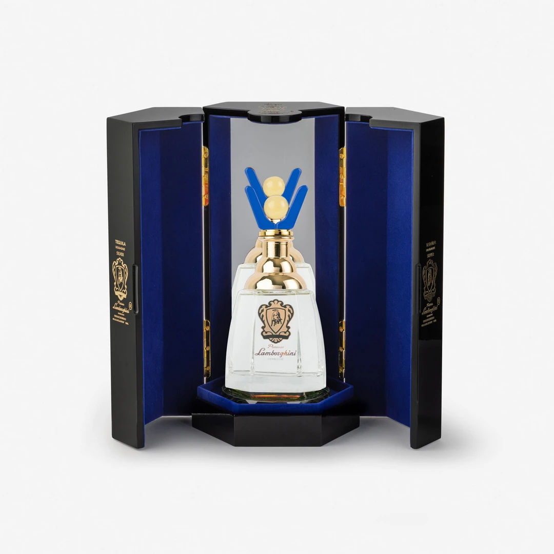 Lamborghini Tequila Silver with a Special Black Gift Box