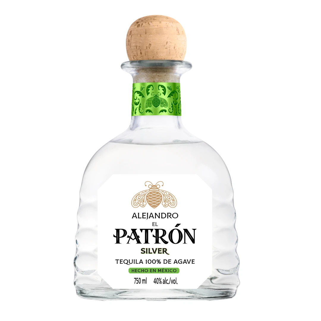Patron Silver with Custom Label
