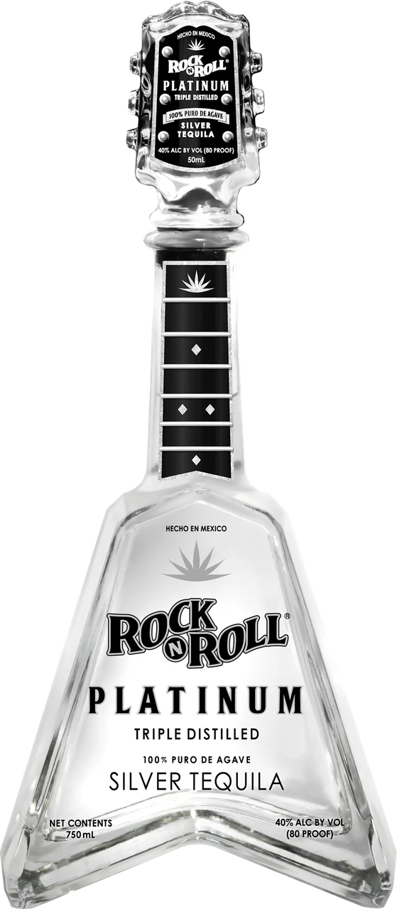 Rock N Roll Tequila Platinum Triple Distilled