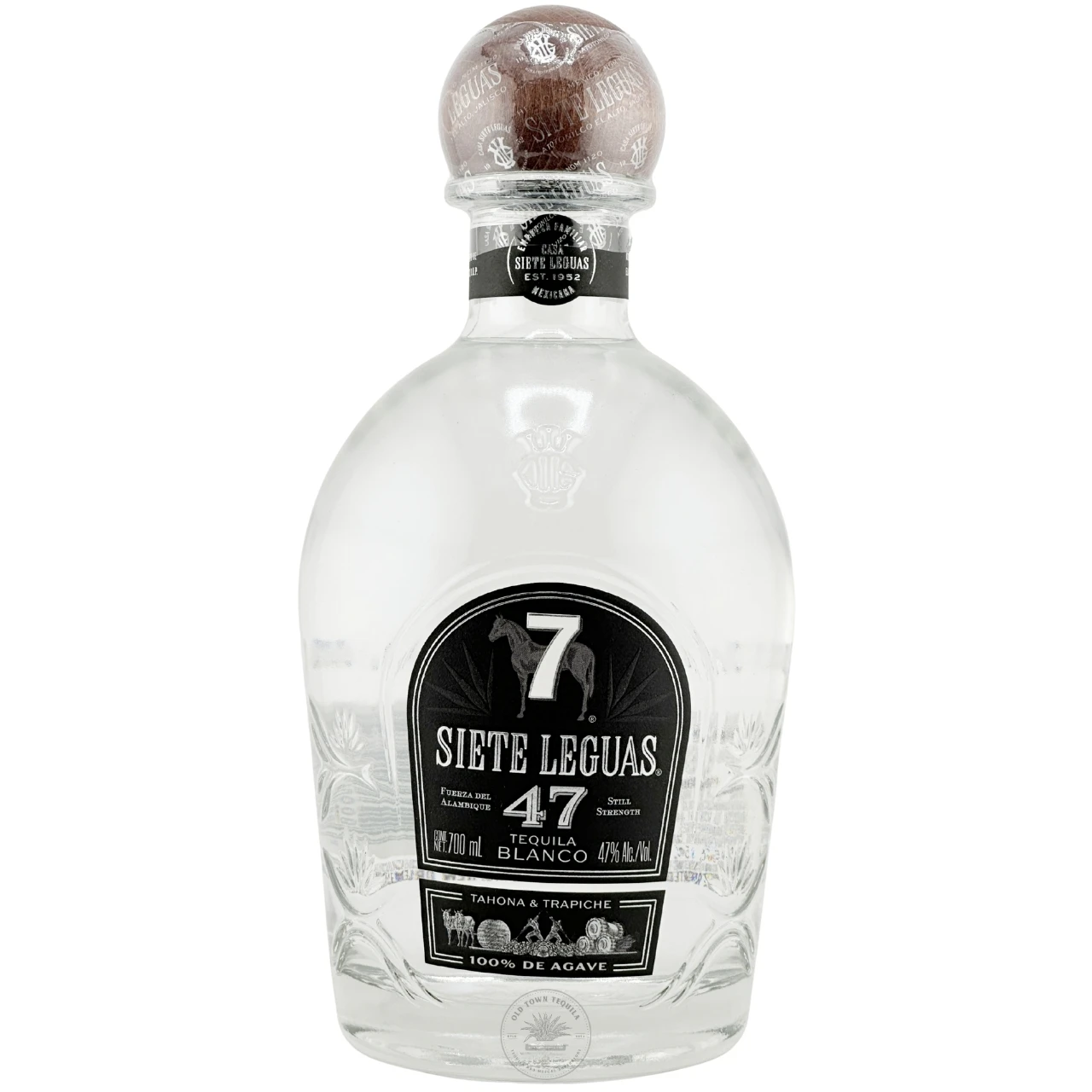 Siete Leguas 47 Still Strength Blanco Tequila 700ml