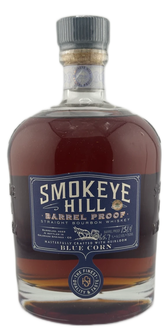Smokeye Hill Barrel Proof Bourbon Whiskey