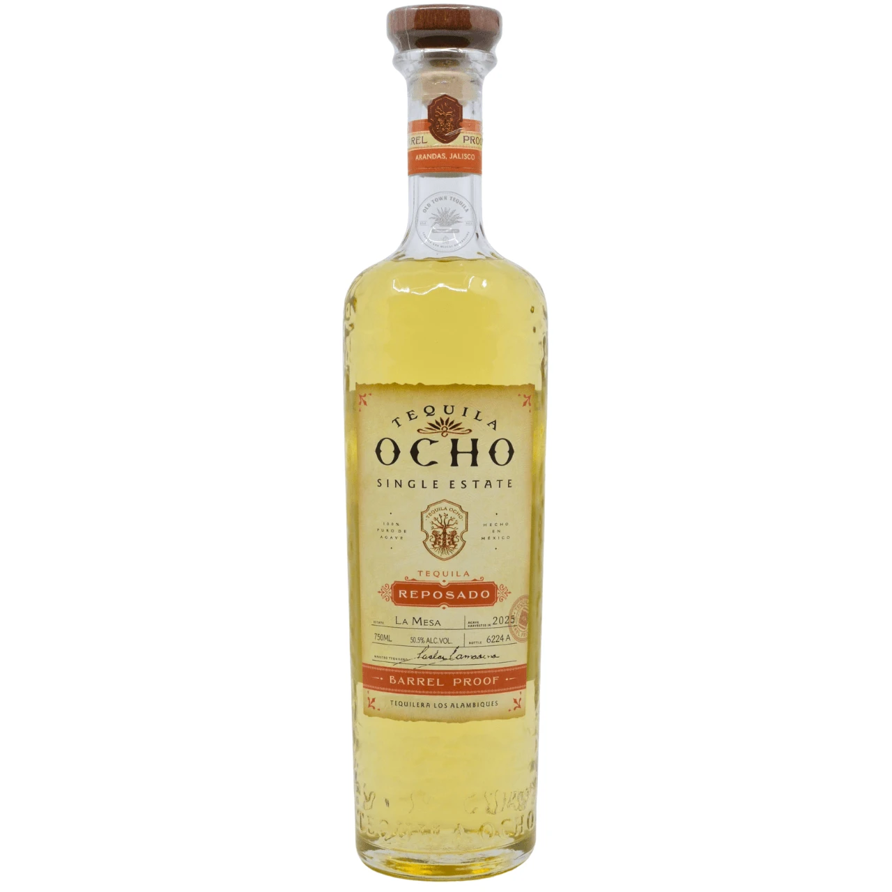Tequila Ocho Reposado Barrel Proof
