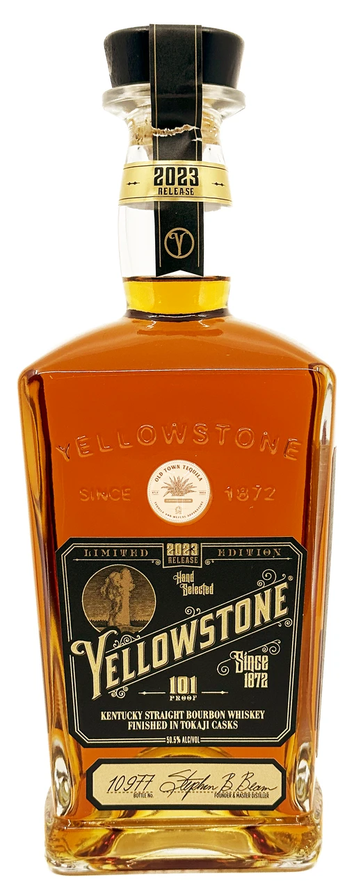 Yellowstone 101 Proof Bourbon Whiskey Release 2023